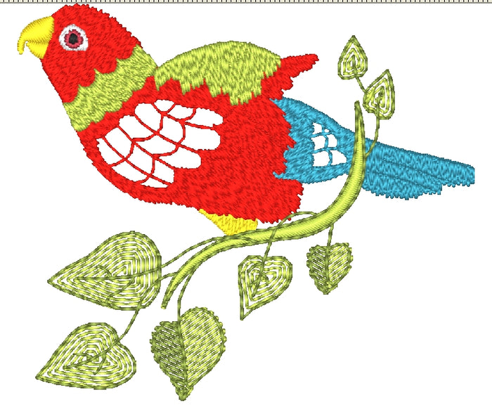 Jacobean Birds [4x4] 11506 Machine Embroidery Designs