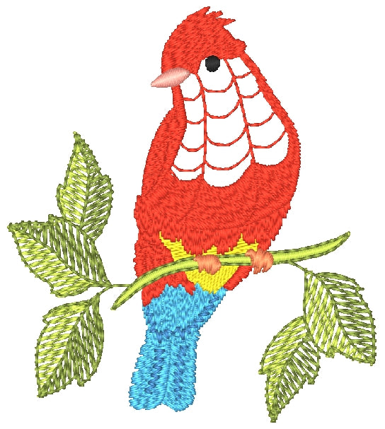 Jacobean Birds [4x4] 11506 Machine Embroidery Designs
