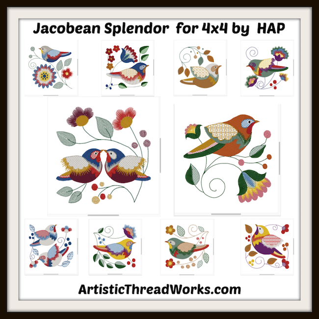 Jacobean SuperPack [171 Designs] for [4x4] & [5x7] #  11520