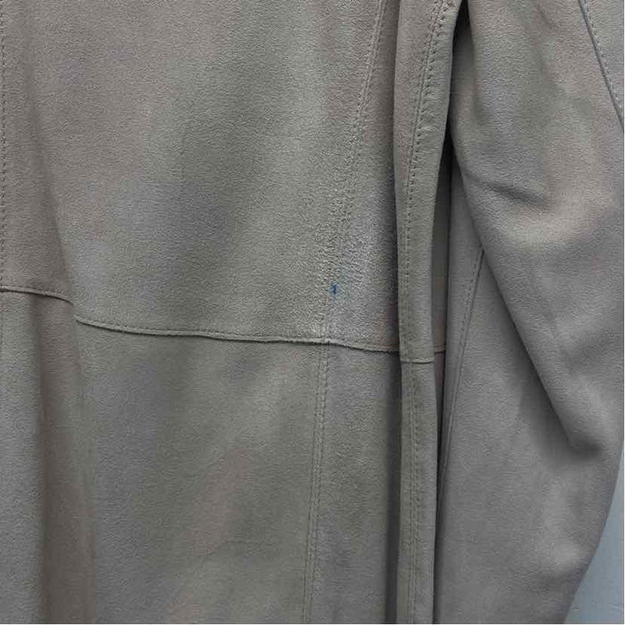 Jakett Women's Size L Beige Solid Blazer Jacket