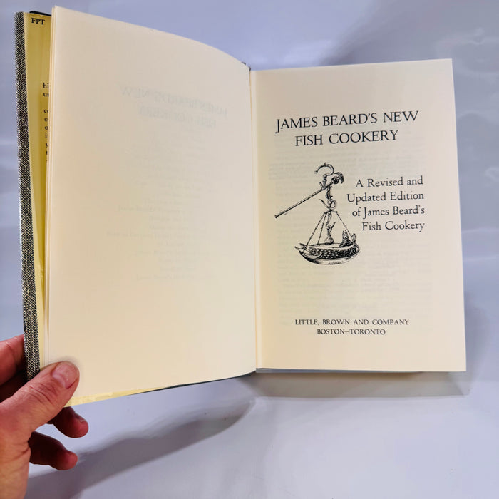 James Beard New Fish Cookery by James Beard (1976), Little, Brown, Hardcover with Dust Jacket