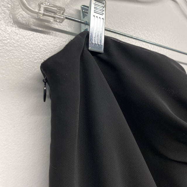 JS Boutique Size 8-M Women's Black Solid One Shoulder Dress