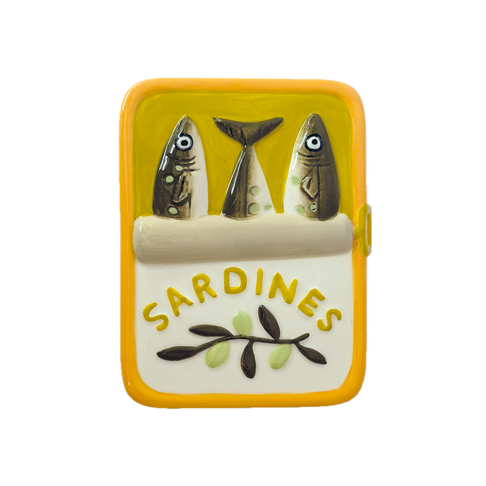 Khaki Ceramic Sardine Tin - Precious Sparkle
