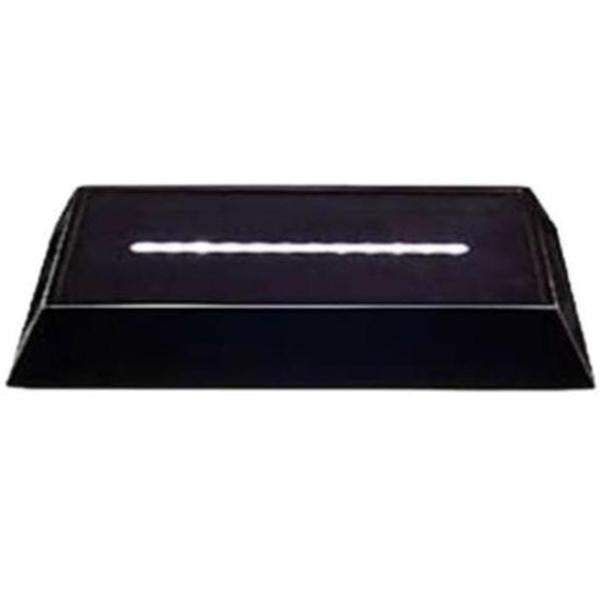 LED Light Black Finish 4x10 Base for 3D Photo Crystal or Art Glass Cube