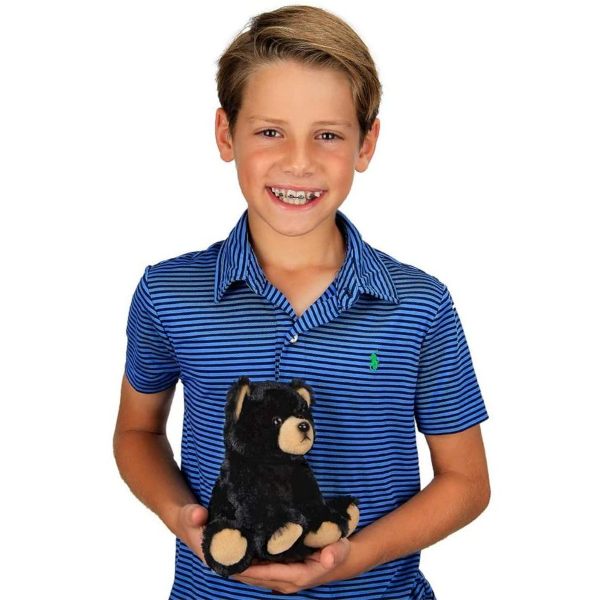 Lil' Huck Small Plush Black Bear Huggable