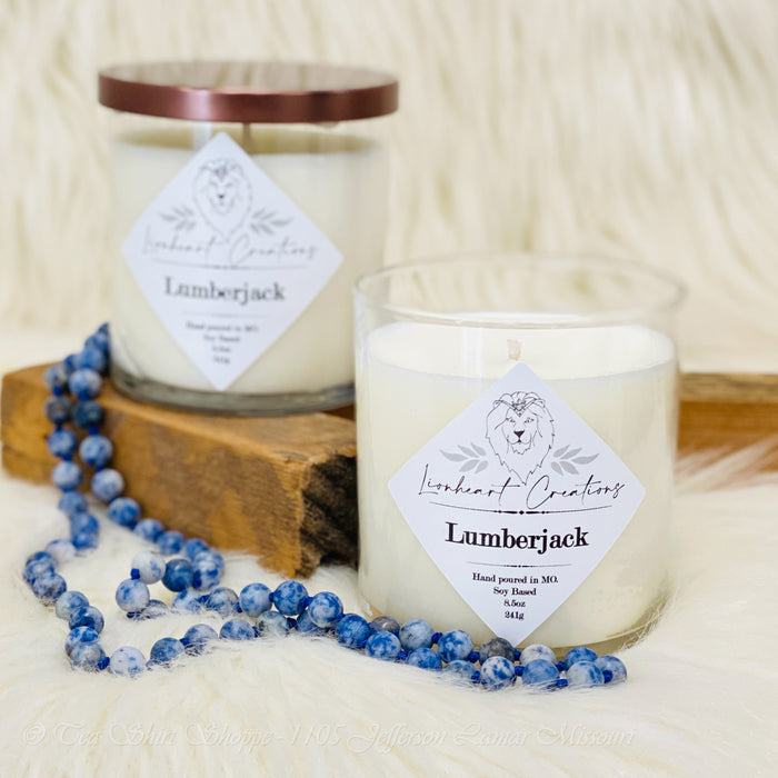 Lumberjack Soy Based Candle Candles Lionheart Creations