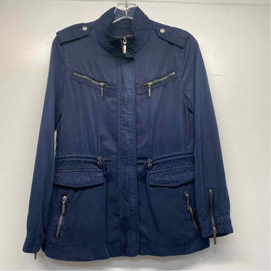 Max Jeans Women's Size XS Navy Solid Utility Jacket
