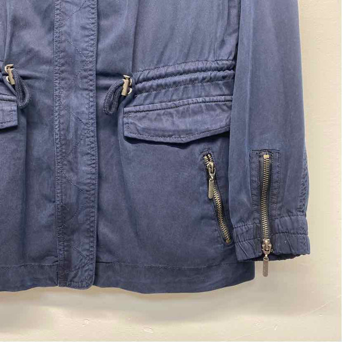 Max Jeans Women's Size XS Navy Solid Utility Jacket