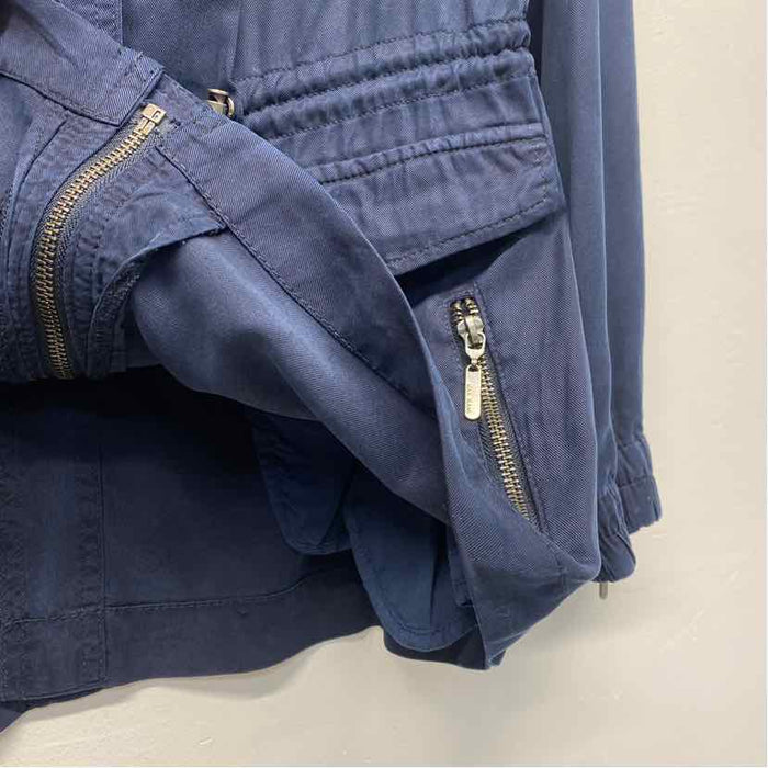 Max Jeans Women's Size XS Navy Solid Utility Jacket