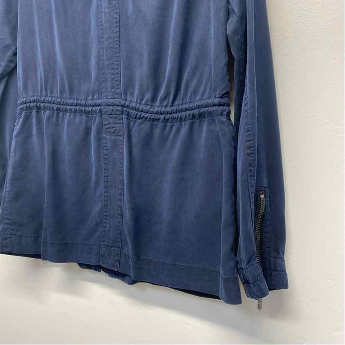 Max Jeans Women's Size XS Navy Solid Utility Jacket