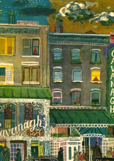 Cavanagh's menu 1957