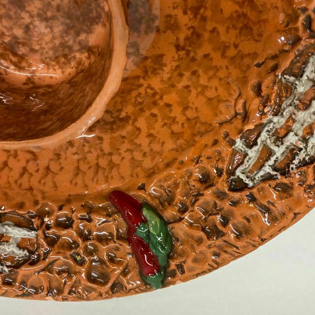 Milagro Original Terracotta- Mult Clay Pottery Chips & Dip Bowl