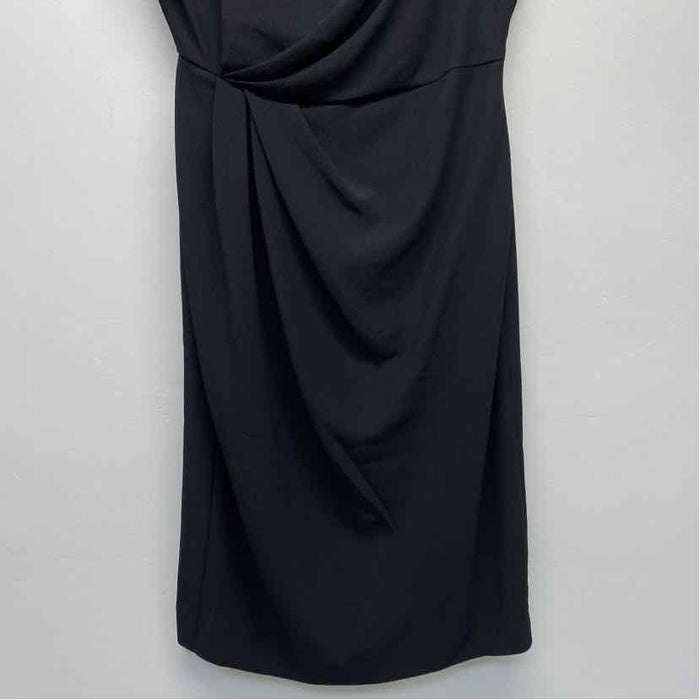 M.M.LaFleur Size 4-XS Women's Black Solid Sheath Dress
