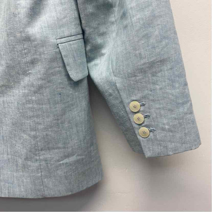 MNG Women's Size XS Light Blue Button Up Jacket