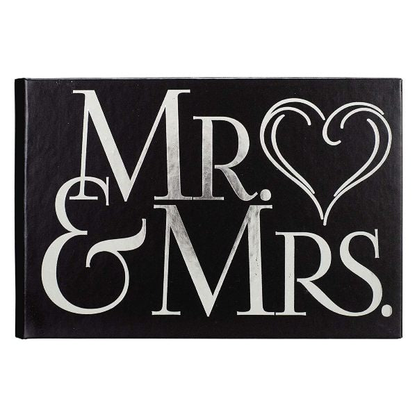 Mr. & Mrs. Brag Book Hardcover Photo Album Front