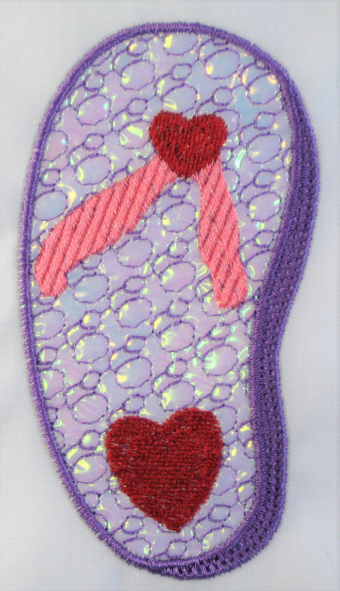 Mylar Summer Footwear  [4x4]  ATWS10278