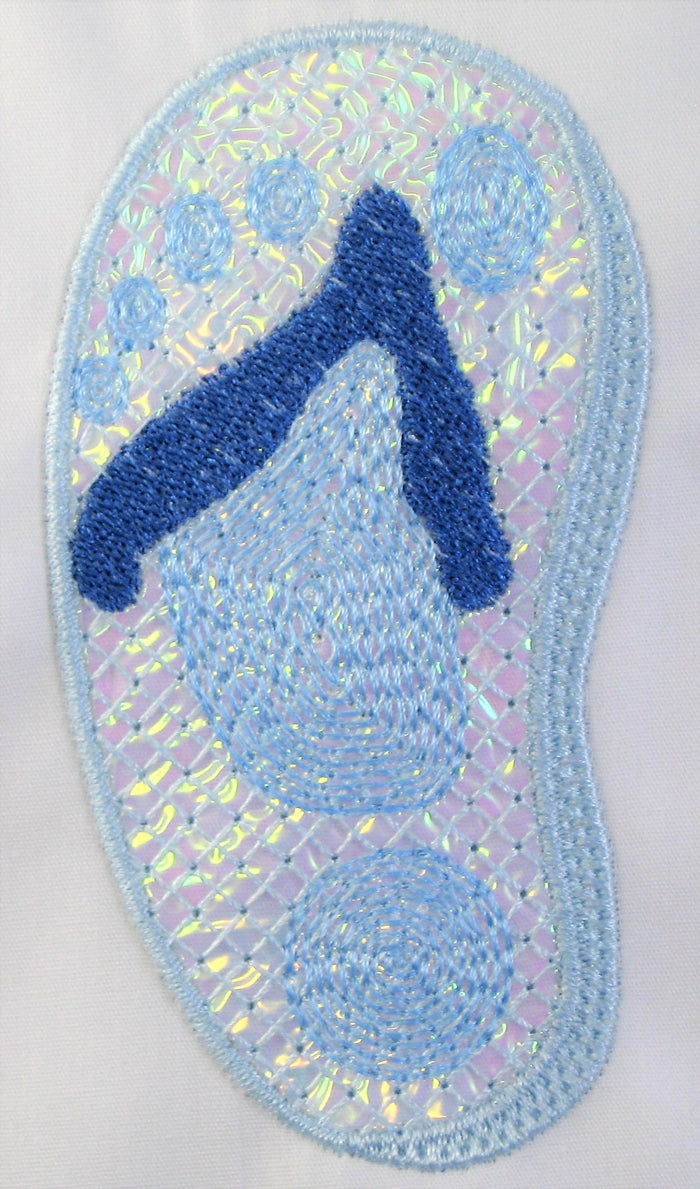 Mylar Summer Footwear  [4x4]  ATWS10278