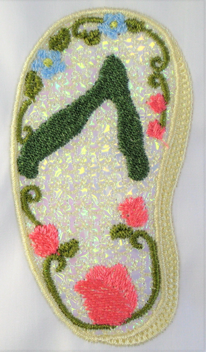 Mylar Summer Footwear  [4x4]  ATWS10278