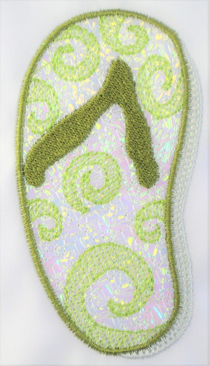 Mylar Summer Footwear  [4x4]  ATWS10278