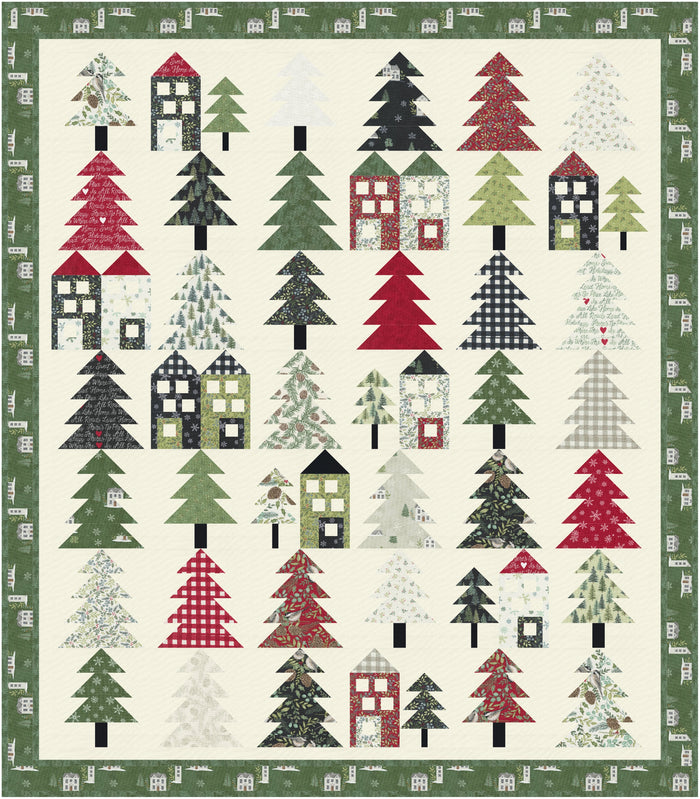 Nestled in the Trees Quilt Pattern