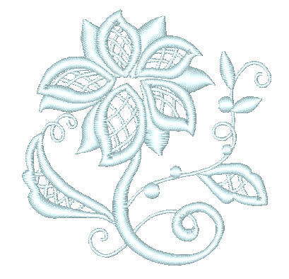 New-Lace-Flowers-for-Cutwork-KMC [4x4] 11142  Machine Embroidery Designs