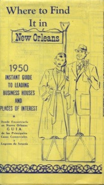 Where to Find It in New Orleans. 1950
