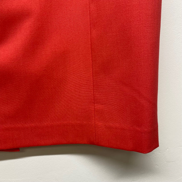Nine West Women's Size 10 Coral Solid Pencil-Knee Skirt