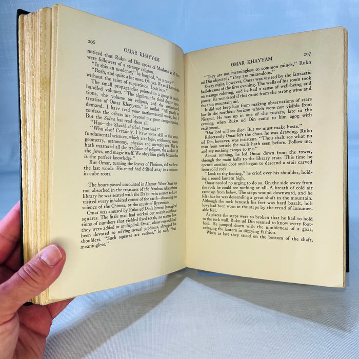Omar Khayyam A Life by Harold Lamb 1934 Doubleday, Doran & Co, Inc