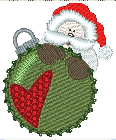 Ornament Peekers  [4x4] # 10785