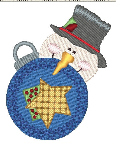 Ornament Peekers  [4x4] # 10785