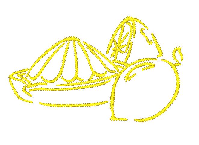 Outline Kitchen Things [4x4]  11442 Machine Embroidery Designs