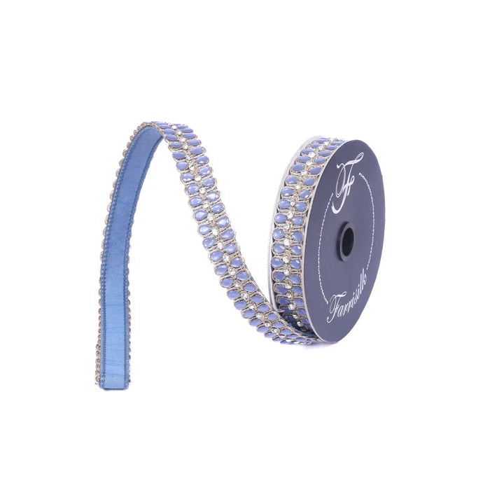 Pendeloque Steel Blue Ribbon