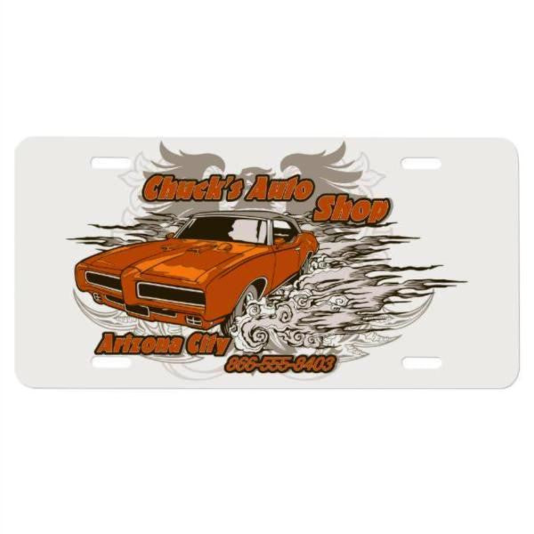 Personalized License Plate with Your Own Design 1