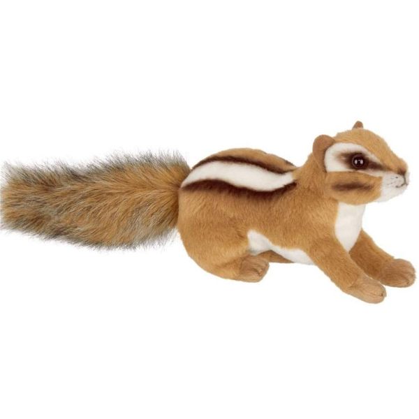 Plush Stuffed Animal Chipmunk Chippie Side Right