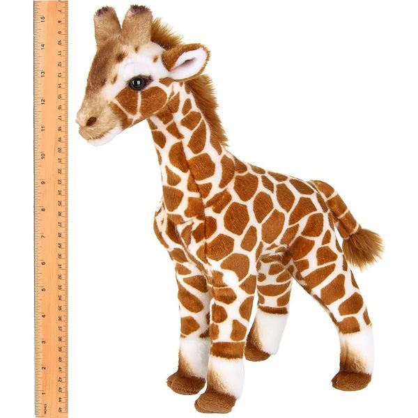 Plush Stuffed Animal Giraffe Twiggie Measuring Vertical