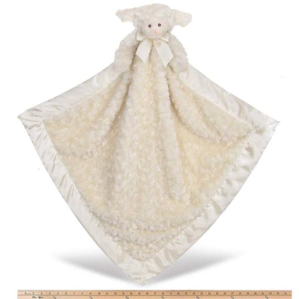 Plush Stuffed Animal Large Security Blanket Cuddle Me Lamby Lamb Blanket Measuring Horizontally