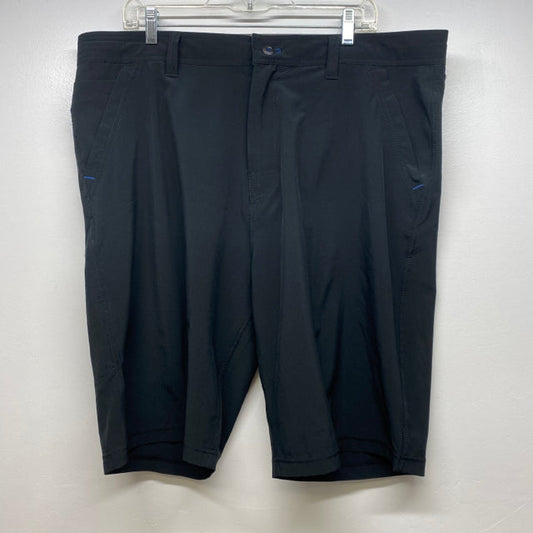 Prana Size 38-L  Size 38 Black Polyester-Blend Solid Men's Men's Shorts