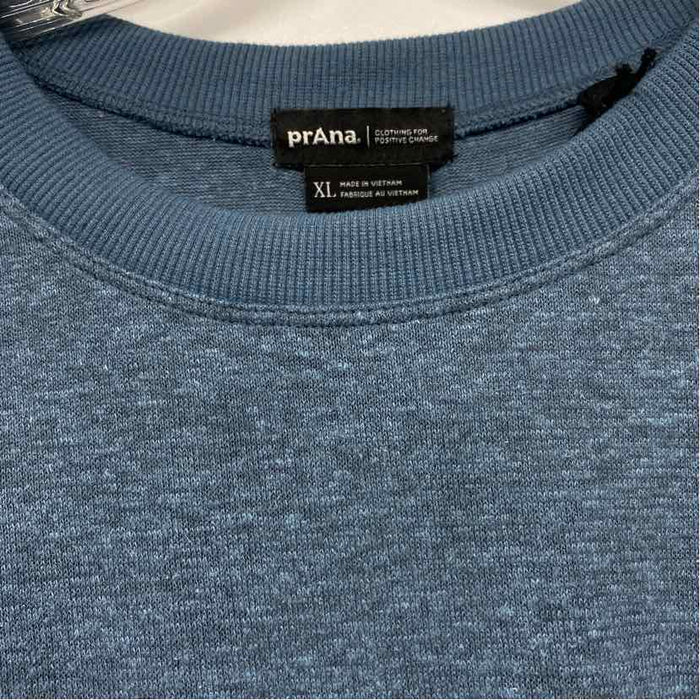 Prana Size Xl Women's Blue Tweed T-Shirt Dress