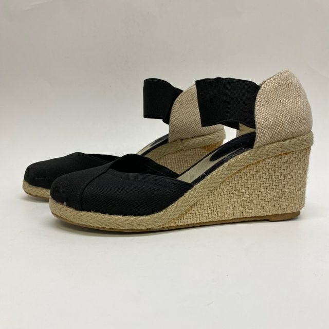 Rampage Size 6.5 Women's Black Solid Wedge Heels