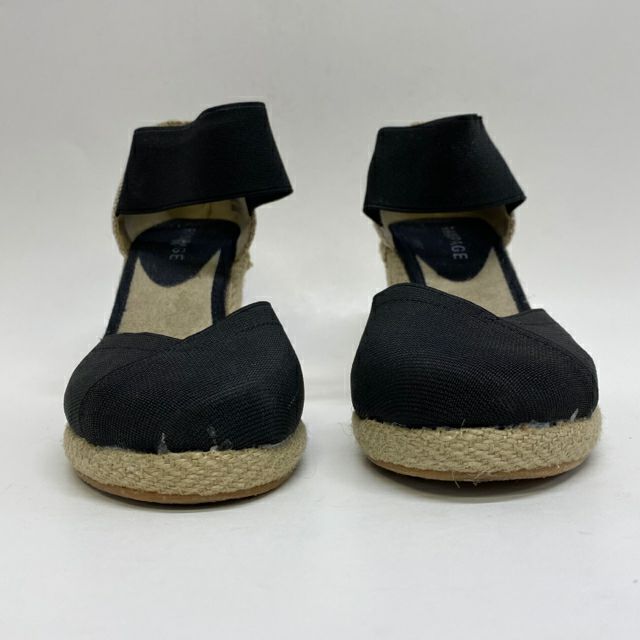 Rampage Size 6.5 Women's Black Solid Wedge Heels