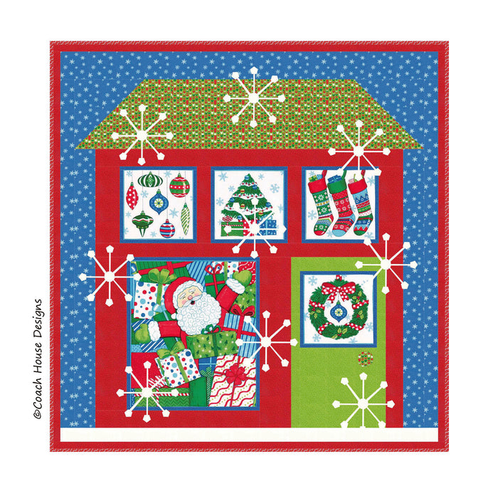 Santa’s Workshop Downloadable PDF Quilt Pattern