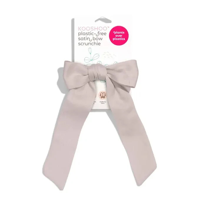 Satin Bow Scrunchie by Kooshoo