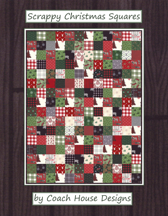 Scrappy Christmas Squares Kit A