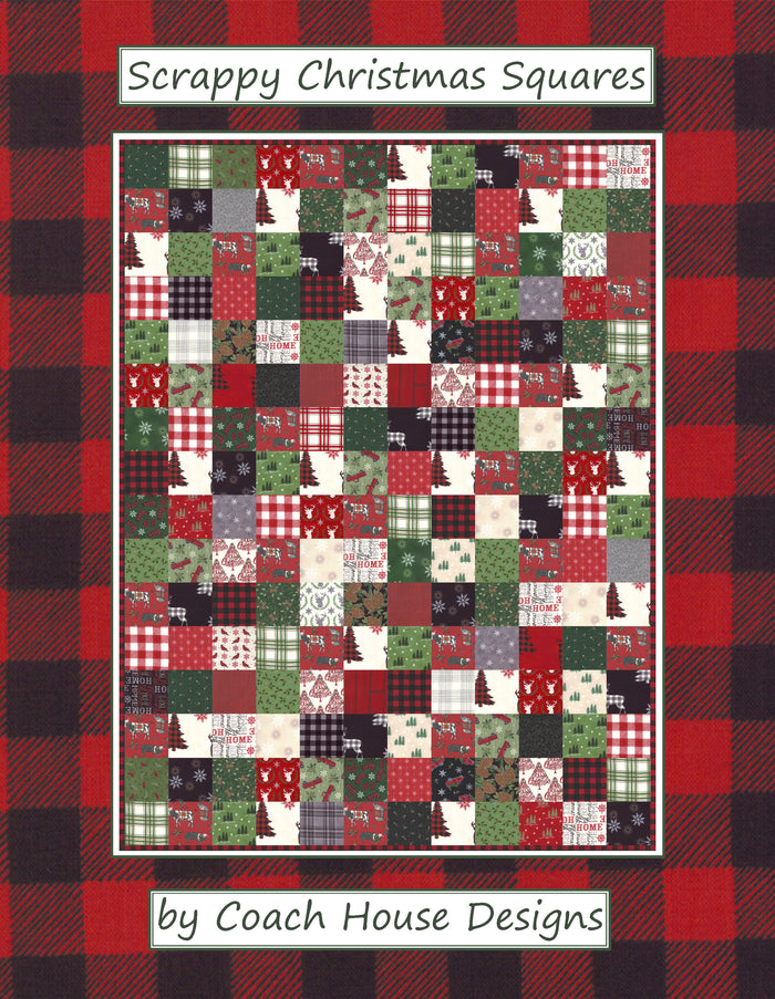 Scrappy Christmas Squares Kit B