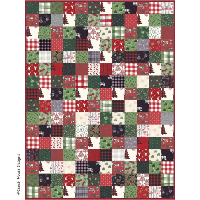 Scrappy Christmas Squares Kit C
