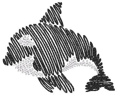 Sea Friends Redwork [4x4] 11483 Machine Embroidery Designs
