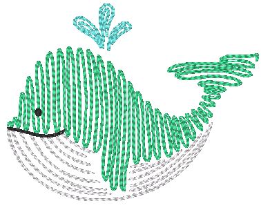 Sea Friends Redwork [4x4] 11483 Machine Embroidery Designs