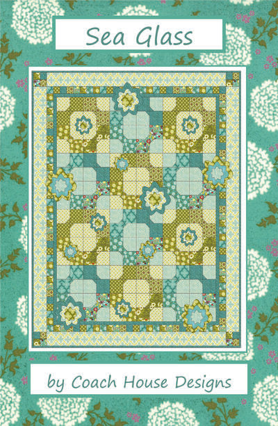 Sea Glass Downloadable PDF Quilt Pattern