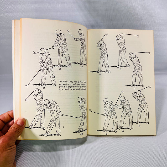 Slammin' Sam an Autobiography 1986Donald I Find Inc and How to Hit a Golf Ball 1950 Garden City Books