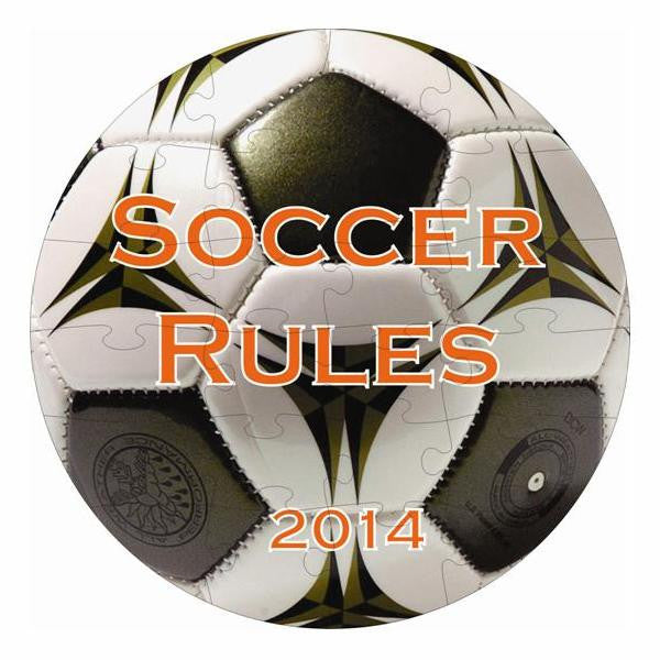 Soccer Hardboard Circle Puzzle with 24 Pieces 2